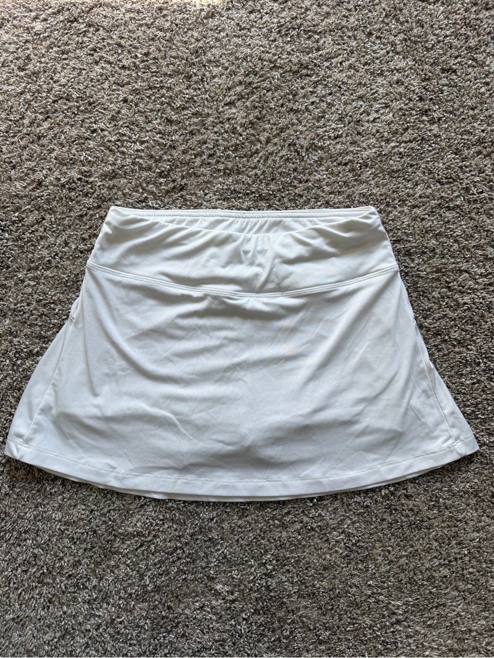 White Athletic Skort